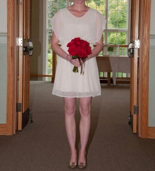 Francesca's Collections Dresses & Skirts - Francesca's Light Pink Dress Size Medium Sheer Sparkle Shimmer